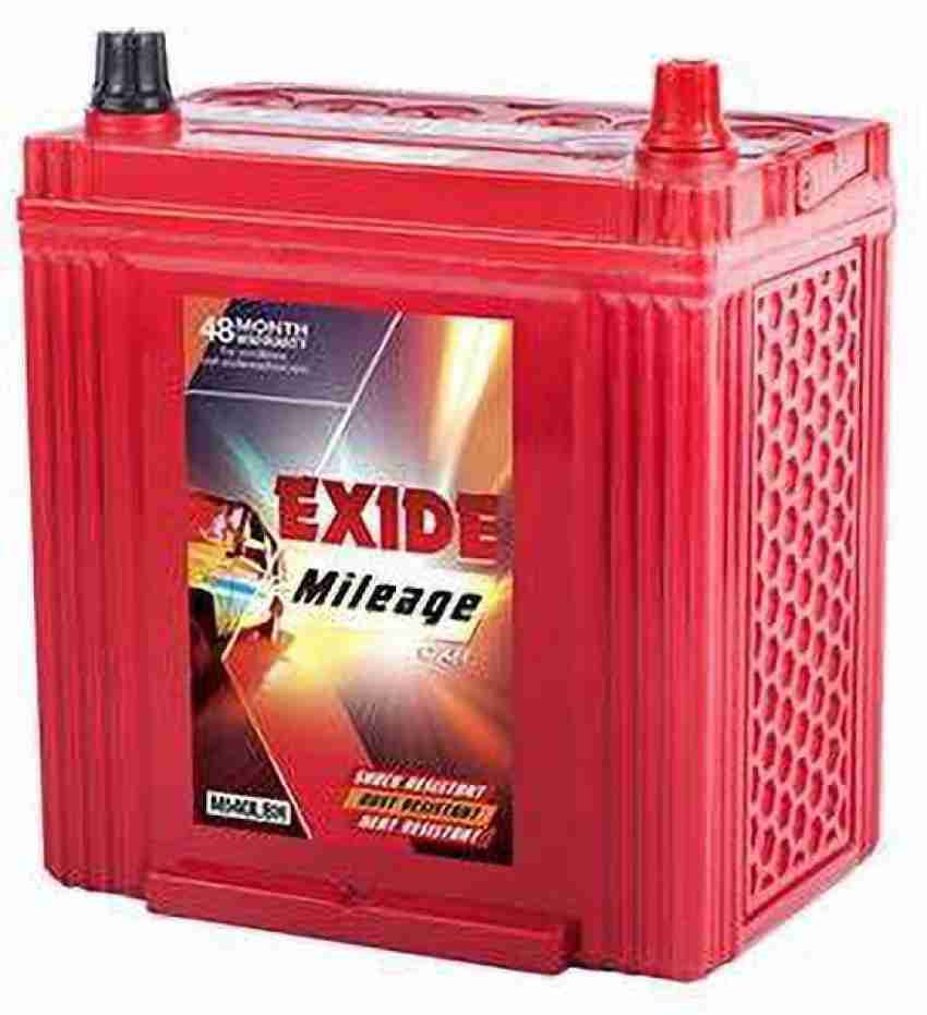 EXIDE MILEAGE(ML40LBH) 40 AMP GRAND I10 PETROL 40 Ah Battery for Car Price  in India - Buy EXIDE MILEAGE(ML40LBH) 40 AMP GRAND I10 PETROL 40 Ah Battery  for Car online at