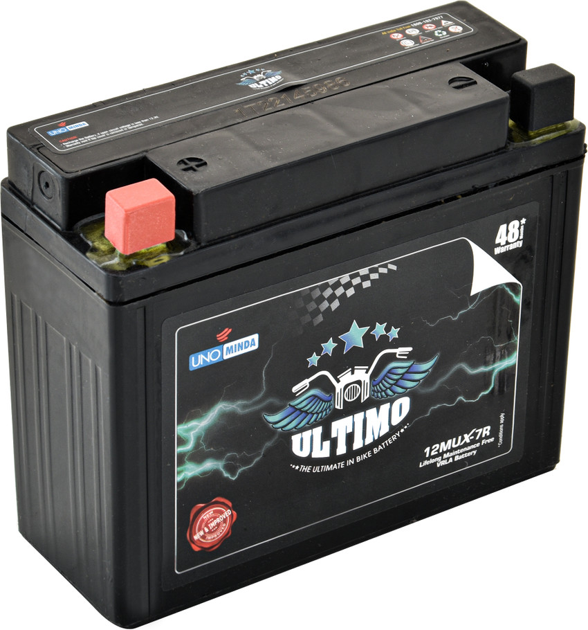 minda battery for bike price