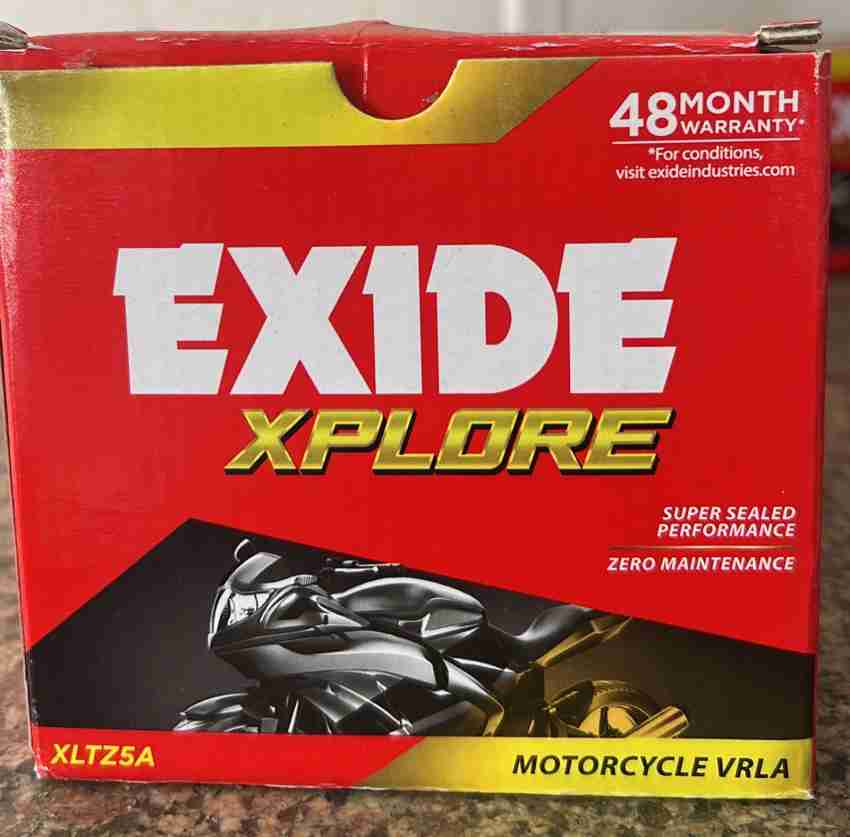 Exide Xplore XLTZ5 Battery Price From Rs.1,300, Buy Exide Xplore
