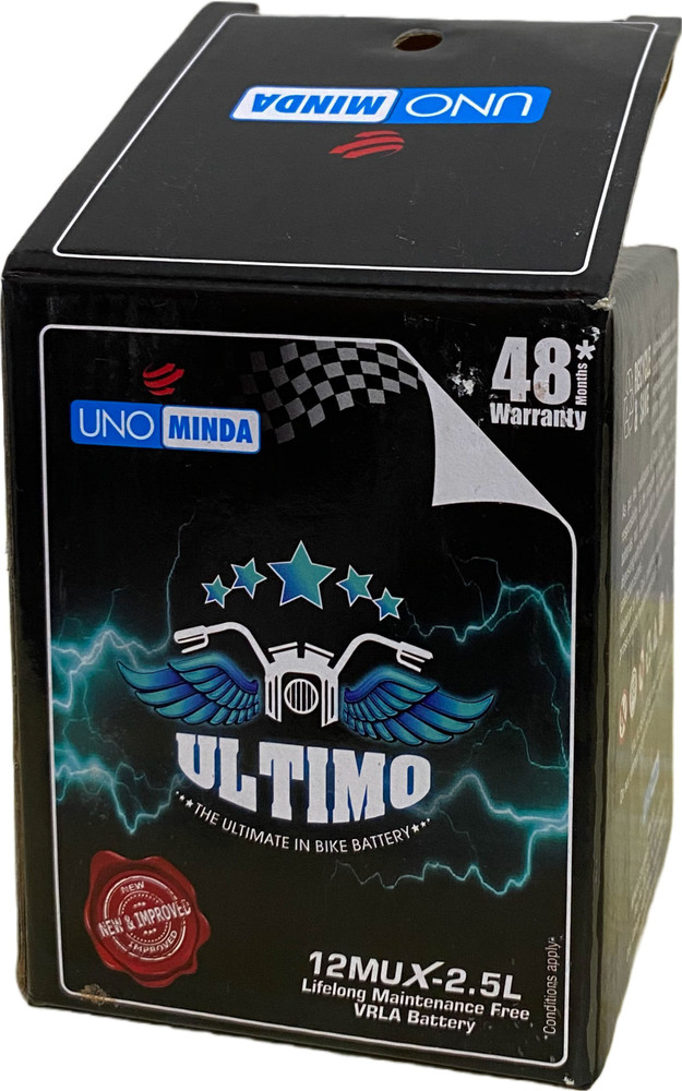 minda battery for bike price