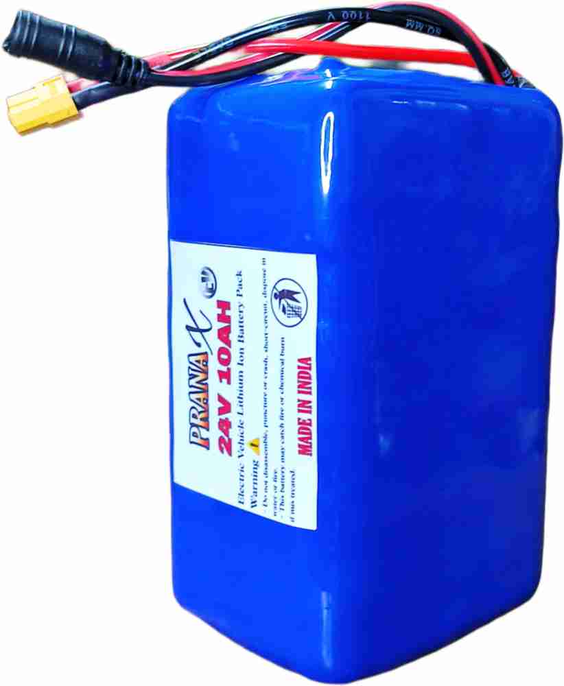 Pranax Rechargeable 24V 10AH Lithium Ion Battery Pack For Electric