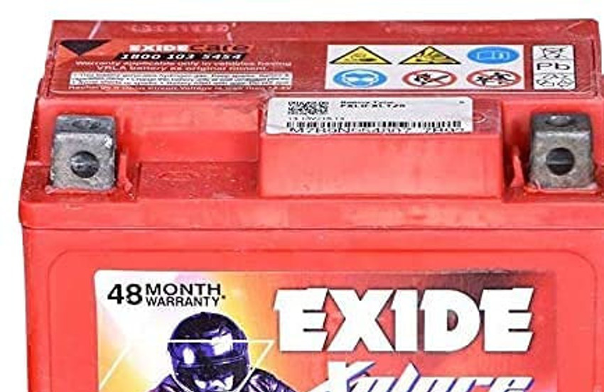 EXIDE Xplore XLTZ5 7 Ah Battery for Bike Price in India Buy