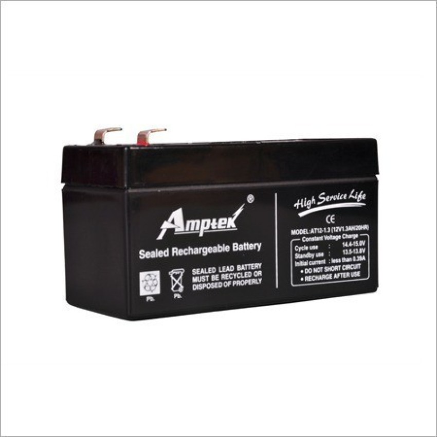 12V 1.3Ah rechargeable lead Acid battery