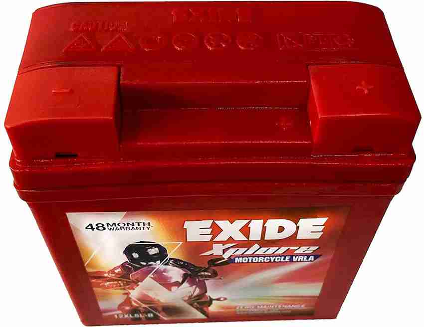 EXIDE Xplore 5lb Discover 150 F 5 Ah Battery for Bike Price in