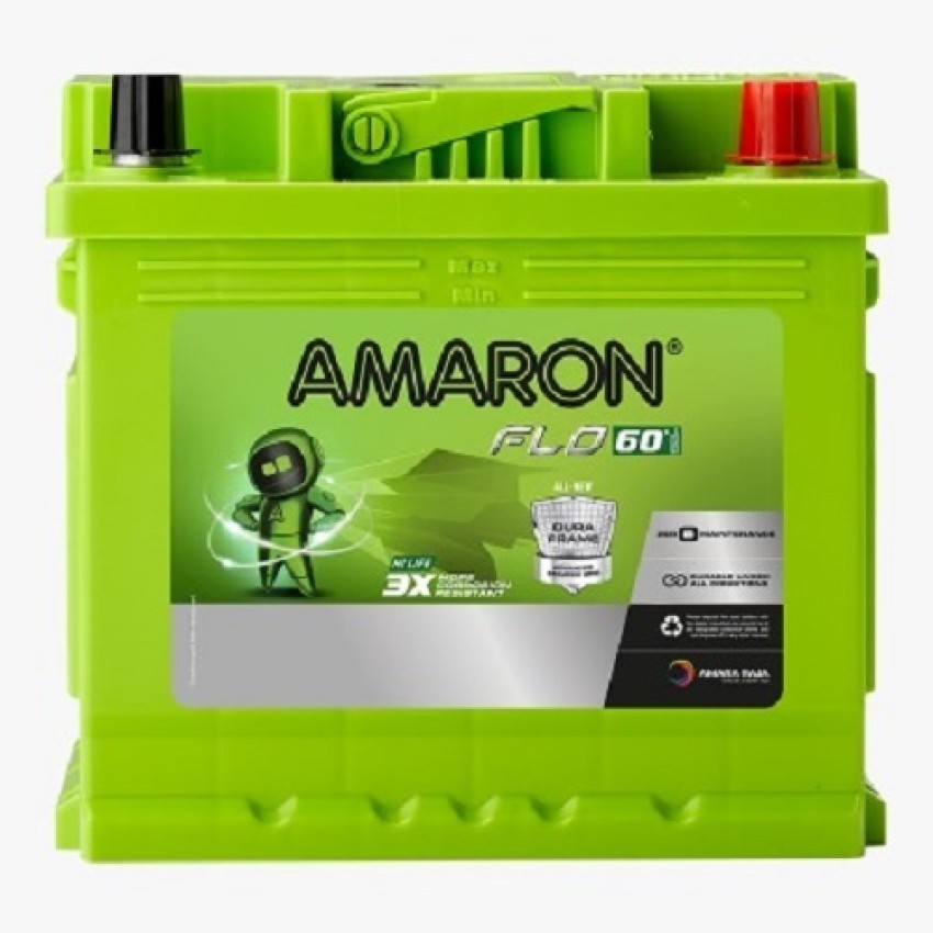 amaron 555112054(DIN55L) 55 Ah Battery for Car Price in India - Buy amaron  555112054(DIN55L) 55 Ah Battery for Car online at