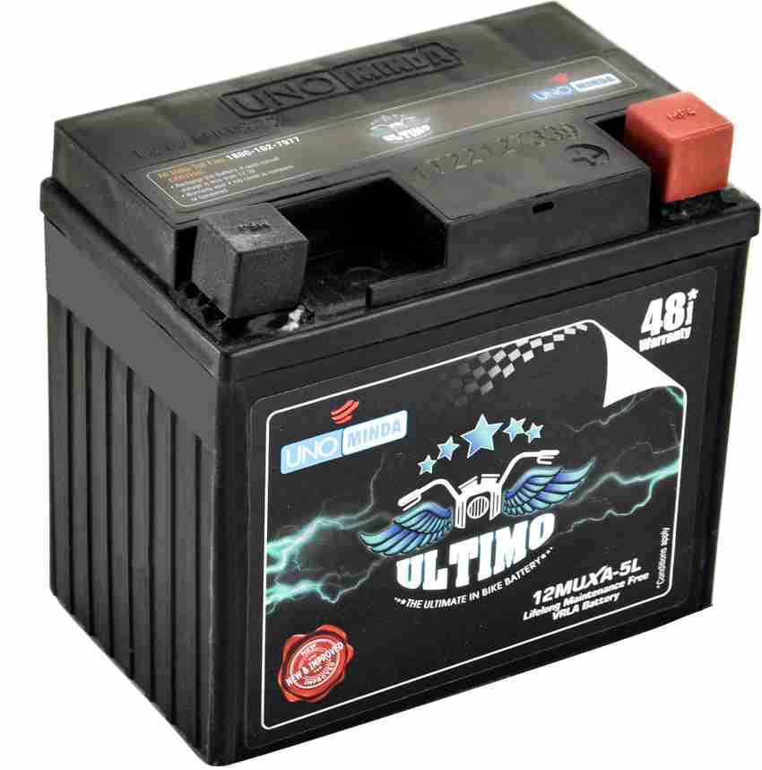 uno minda bike battery price