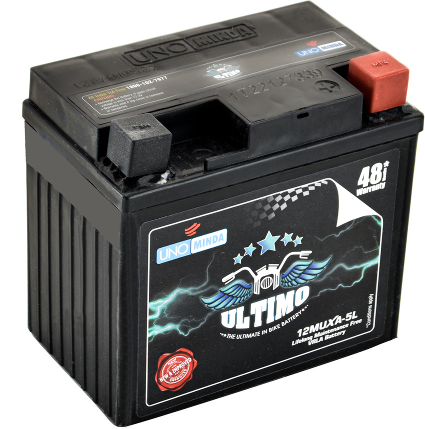 minda battery for bike price