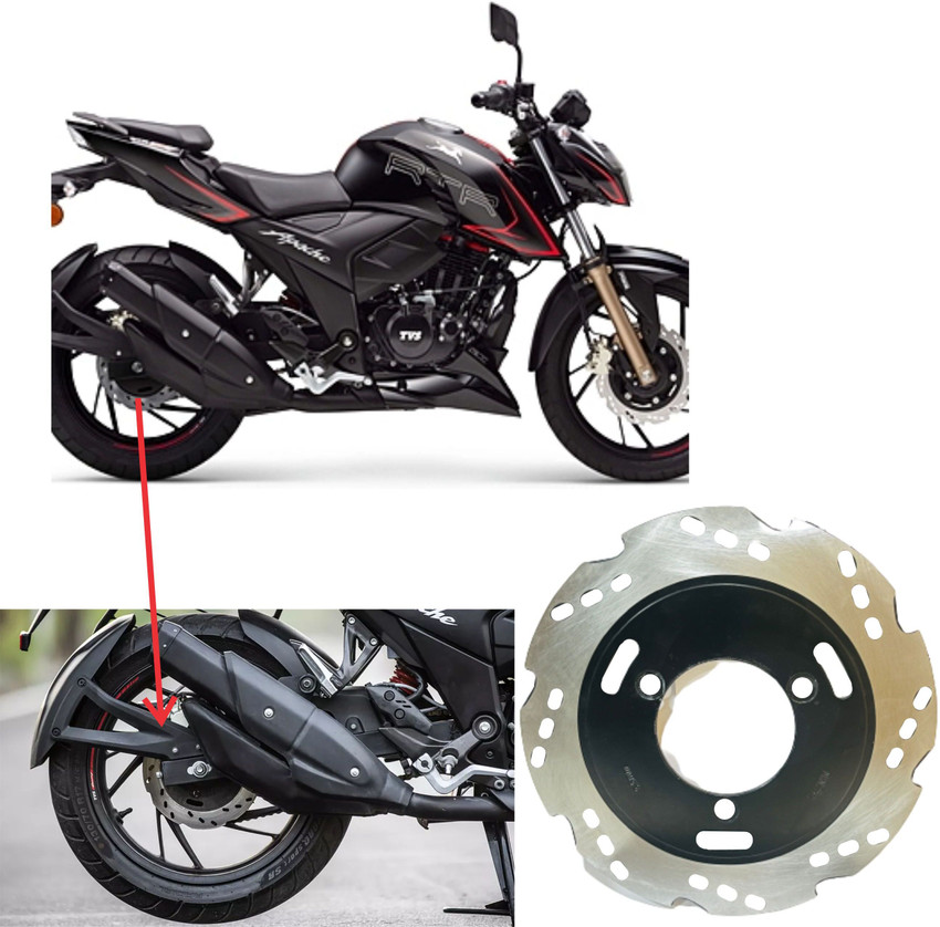 Apache rtr 160 rear disc plate price on sale