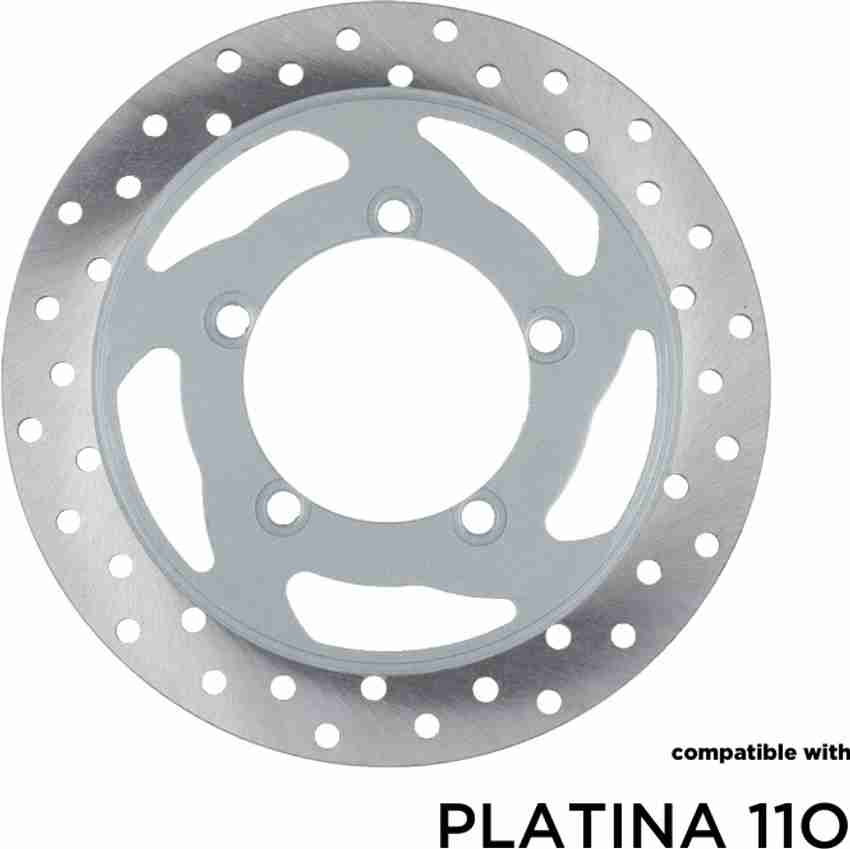 GEO Brake Disc Plate Compatible for Bajaj Platina 11O Brake Disc Price in India Buy GEO Brake Disc Plate Compatible for Bajaj Platina 11O Brake Disc online at Flipkart