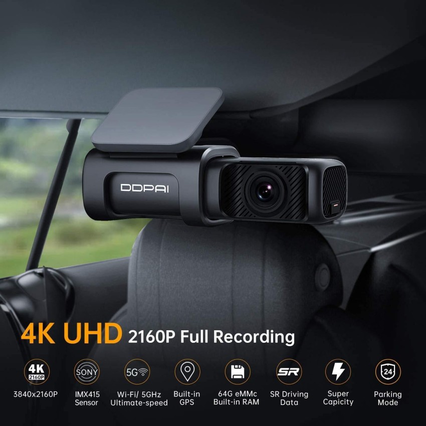 DDPAI Mini 4 Dash Cam 4K Wireless WiFi Video Camera Driving Recorder Car  DVR