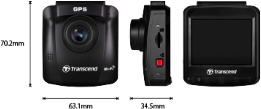 Buy Transcend Black 2K Qhd 1440P, 10 Dash Camera Build-In Battery And Wifi  Online at Best Prices in India - JioMart.