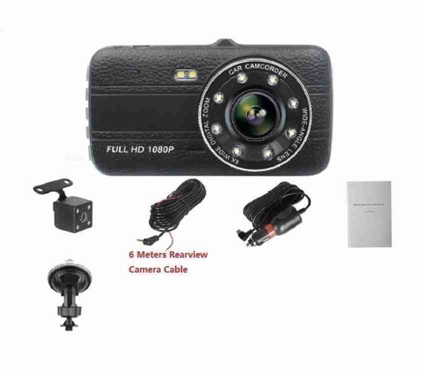 Buy AUSHA Full HD Dash cam for Car with Front, Inside and Rear