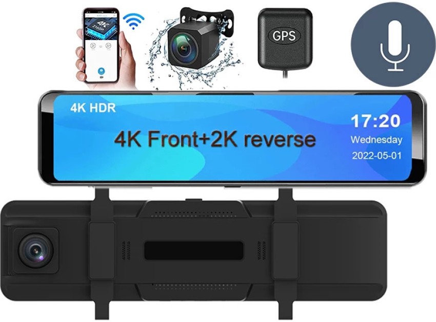 SRS ABSOLUTE 12 4K+2K Full Touchscreen UHD DashCam WiFi S12 4K2KM Vehicle  Camera System Price in India - Buy SRS ABSOLUTE 12 4K+2K Full Touchscreen  UHD DashCam WiFi S12 4K2KM Vehicle Camera