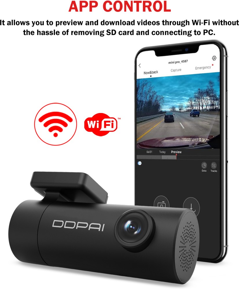 ddpai dash cam mini 1080p hd