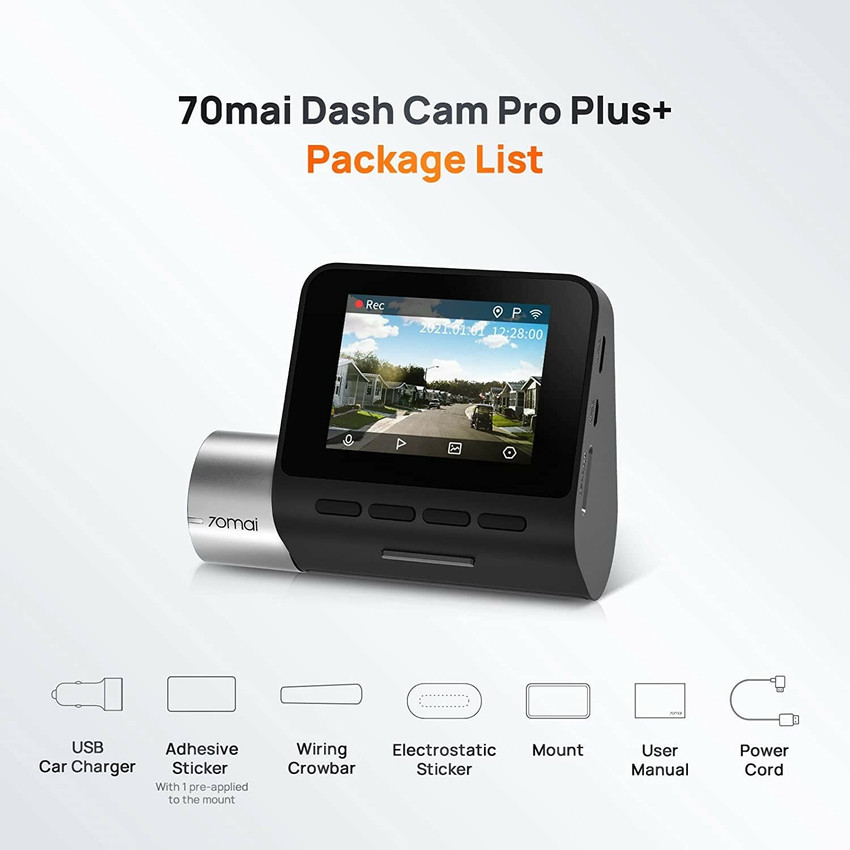 70mai dash cam pro plus  a500s