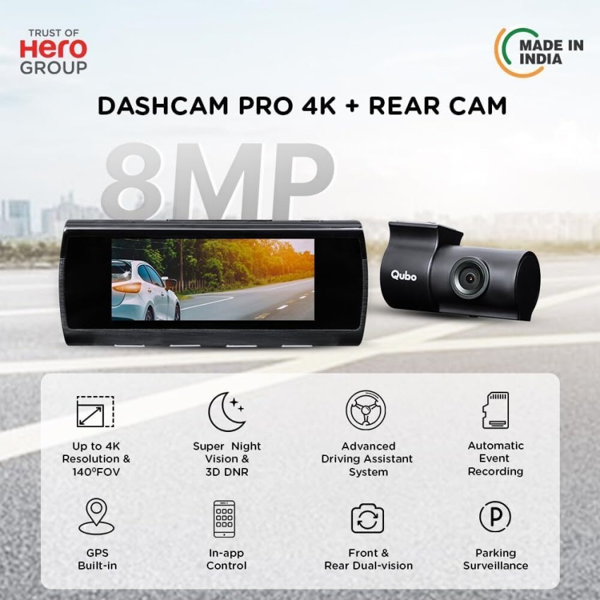 4k dual dash cheapest cam