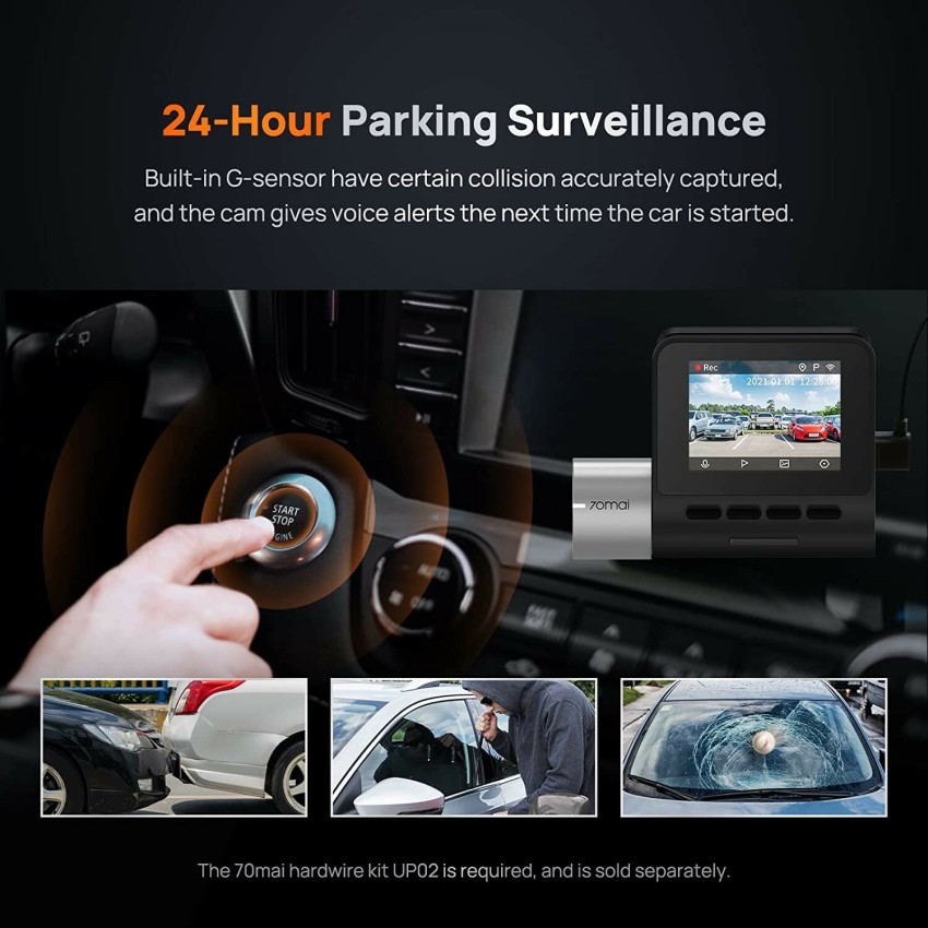 70MAI Pro Plus+ A500S Dual Channel Car Dash Cam Vehicle Camera System Price  in India - Buy 70MAI Pro Plus+ A500S Dual Channel Car Dash Cam Vehicle  Camera System online at