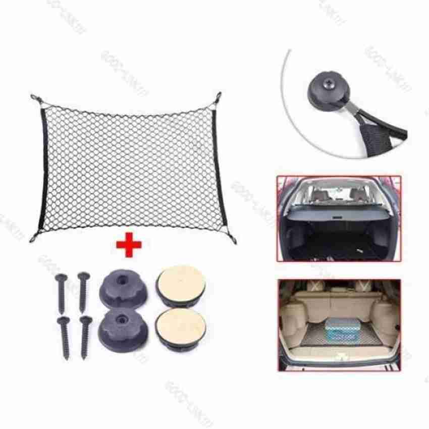 Cargo net store for inside car