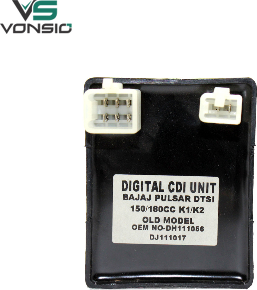 VONSIO CDI Unit For Bajaj Pulsar 150 DTSI Digital 180 UG1 Motorcycle Bajaj Pulsar 150 CDI Unit Price in India Buy VONSIO CDI Unit For Bajaj Pulsar 150 DTSI Digital 180