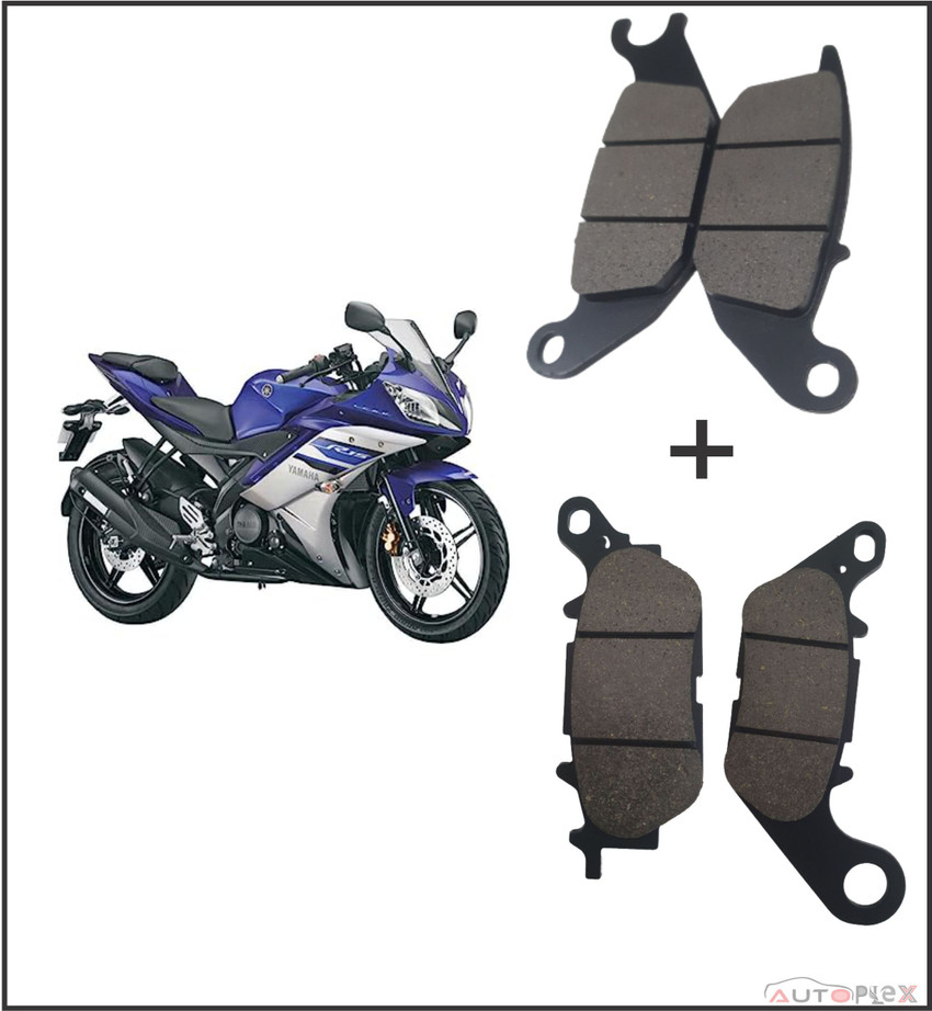 AUTOPLEX Front Rear Disc Pad Compatible For YAMAHA R15 V1 V2 Version 1 2 Pack Of 1 Vehicle Disc Pad Price in India Buy AUTOPLEX Front Rear Disc Pad Compatible For