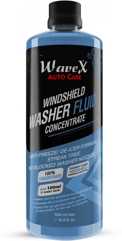 Wavex Windshield Washer Fluid (500ml) Liquid Vehicle Glass Cleaner