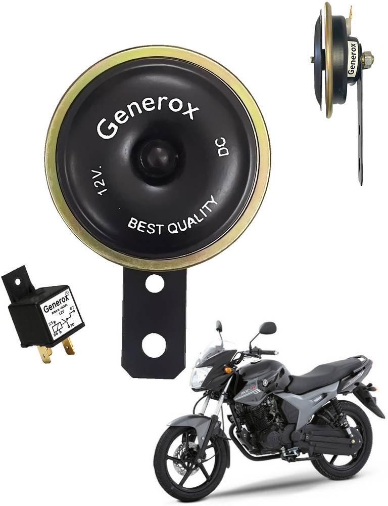 Generox Horn For Yamaha SZR Price in India Buy Generox Horn For