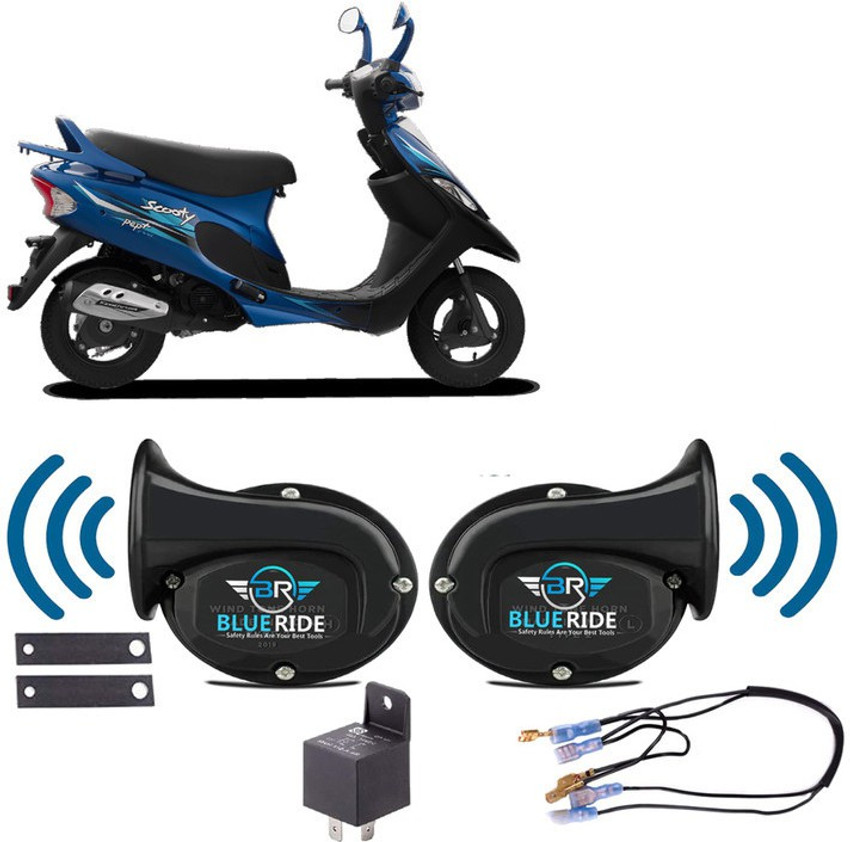 scooty pep plus on road price