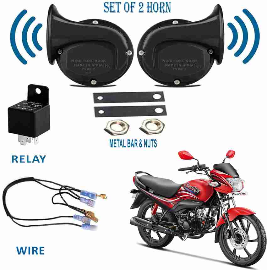 Autoinnovation Horn For Hero Passion Pro Price in India Buy Autoinnovation Horn For Hero Passion Pro online at Flipkart