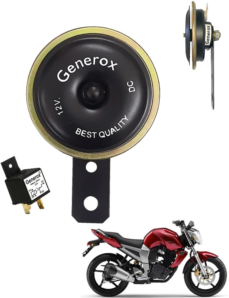 Generox Horn For Yamaha FZ16 Price in India Buy Generox Horn For Yamaha FZ16 online at Flipkart