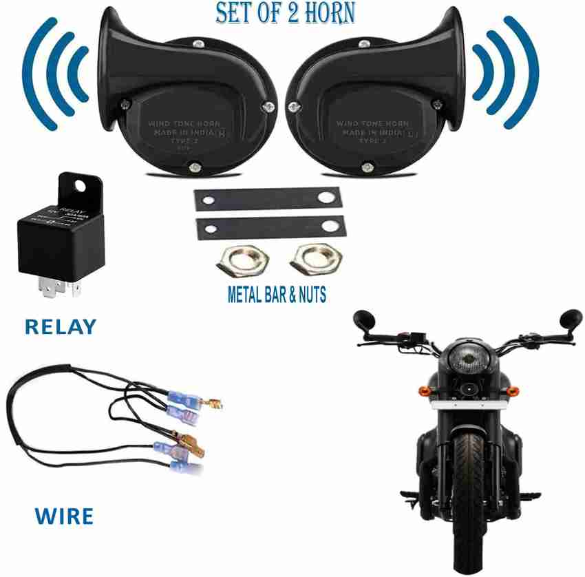 Horn for bike top
