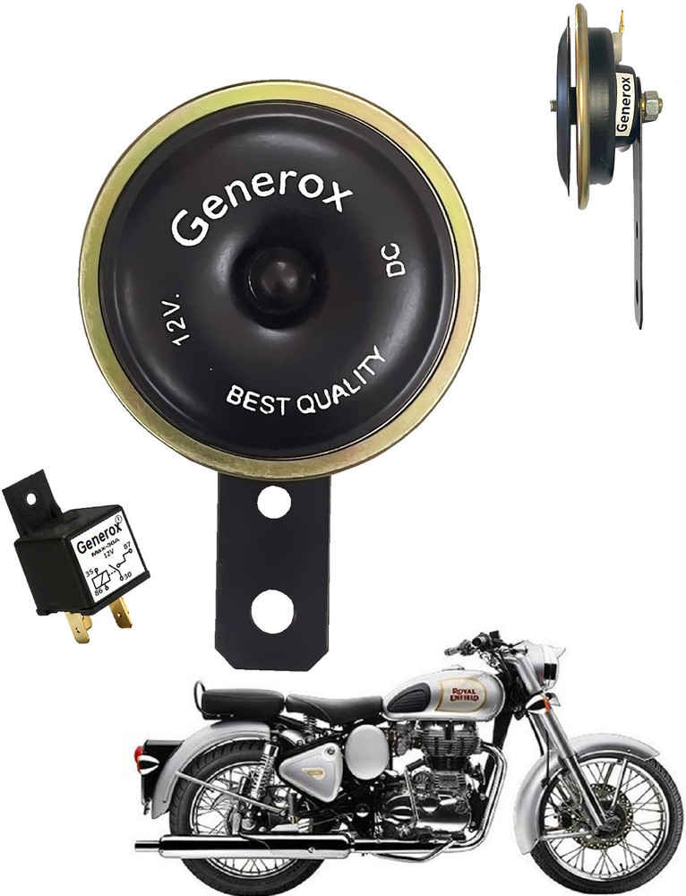 Generox Horn For Royal Enfield Classic 350 Price in India Buy