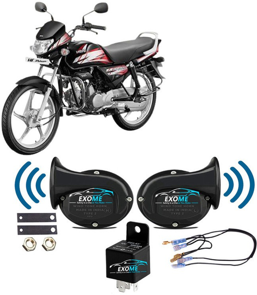 EXOME Horn For Hero HF Deluxe Price in India Buy EXOME Horn For