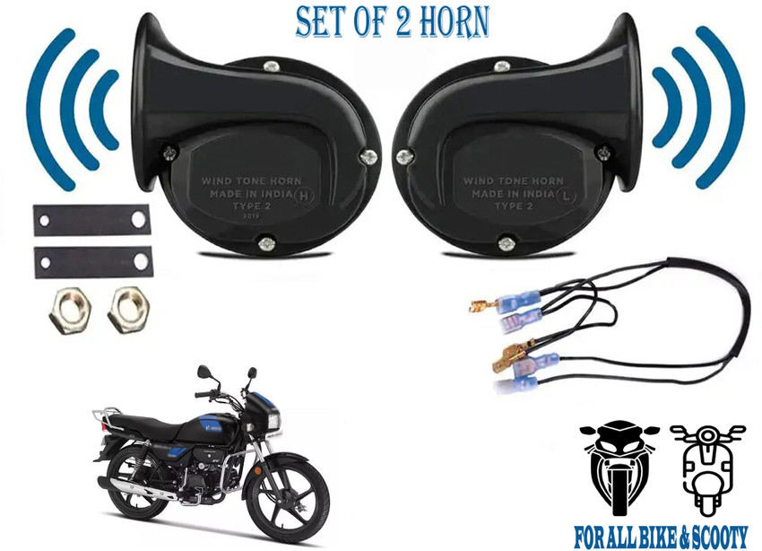 ROYAL AUTO MART Horn For Hero Splendor Splendor Plus