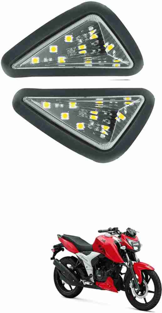 LOVMOTO Front LED Indicator Light for TVS Apache RTR 160 Price in India Buy LOVMOTO Front LED Indicator Light for TVS Apache RTR 160 online at Flipkart
