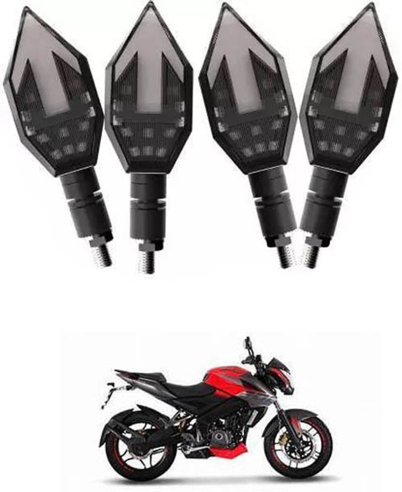 FKOK Front Rear Side LED Indicator Light for Bajaj Pulsar 200 NS