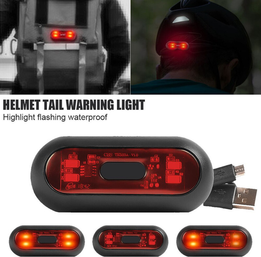 Helmet tail light 2025