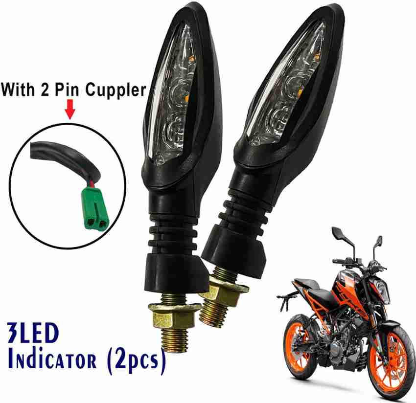 Generox Front Rear LED Indicator Light for KTM Duke 200 Price in India Buy Generox Front Rear LED Indicator Light for KTM Duke 200 online at Flipkart
