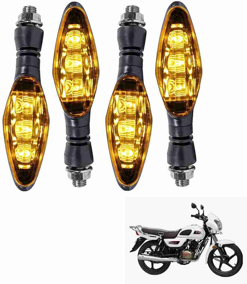 Motopex Side LED Indicator Light for Universal For Bike Universal