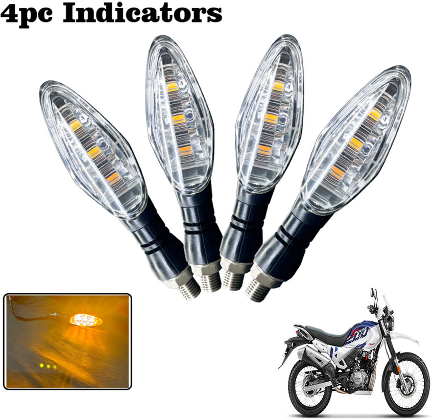 郵送買取 新品5台以上送料無料キャンペーン中!! バイクのインジケーター 用スズキ用ドゥカティ用4 個オートバイ バイク用ライト・ランプ