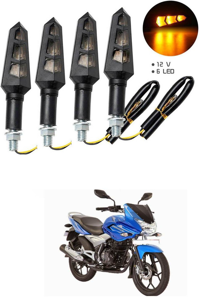 PRTEK Front Rear LED Indicator Light for Bajaj Discover 125 DTS i Price in India Buy PRTEK Front Rear LED Indicator Light for Bajaj Discover 125 DTS i online at Flipkart
