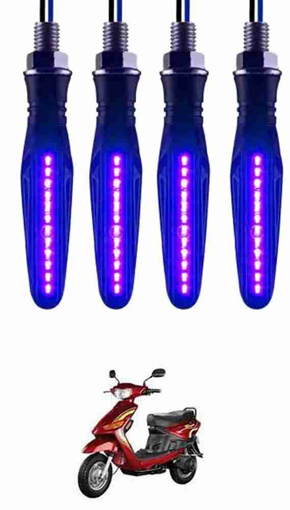 DeepShakshi AUTOMOTIVE Bike Scooty Motorcycle Blue Indicator Light