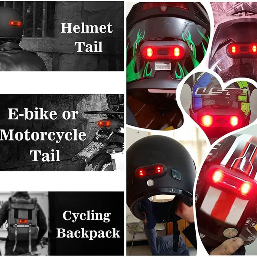Bike helmet rear light outlet