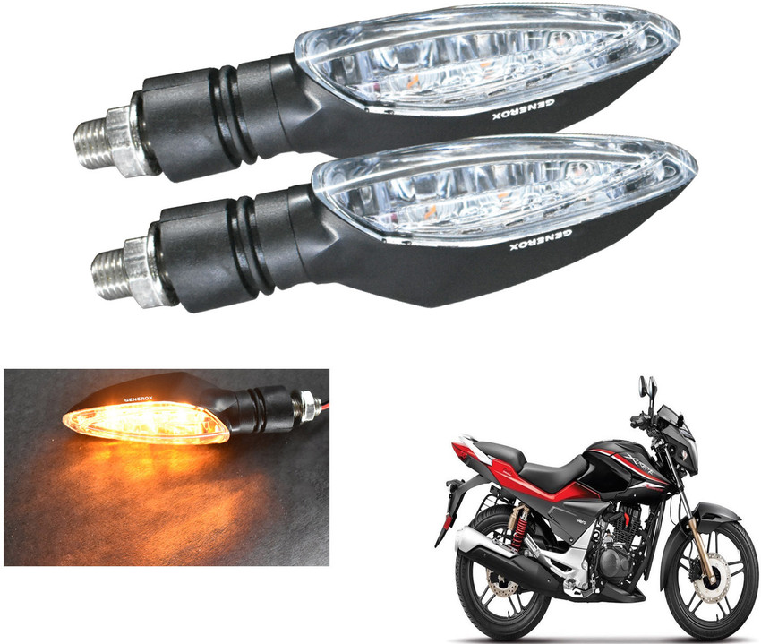 Generox Front Rear Side LED Indicator Light for Hero CBZ Xtreme Price in India Buy Generox Front Rear Side LED Indicator Light for Hero CBZ Xtreme online at Flipkart