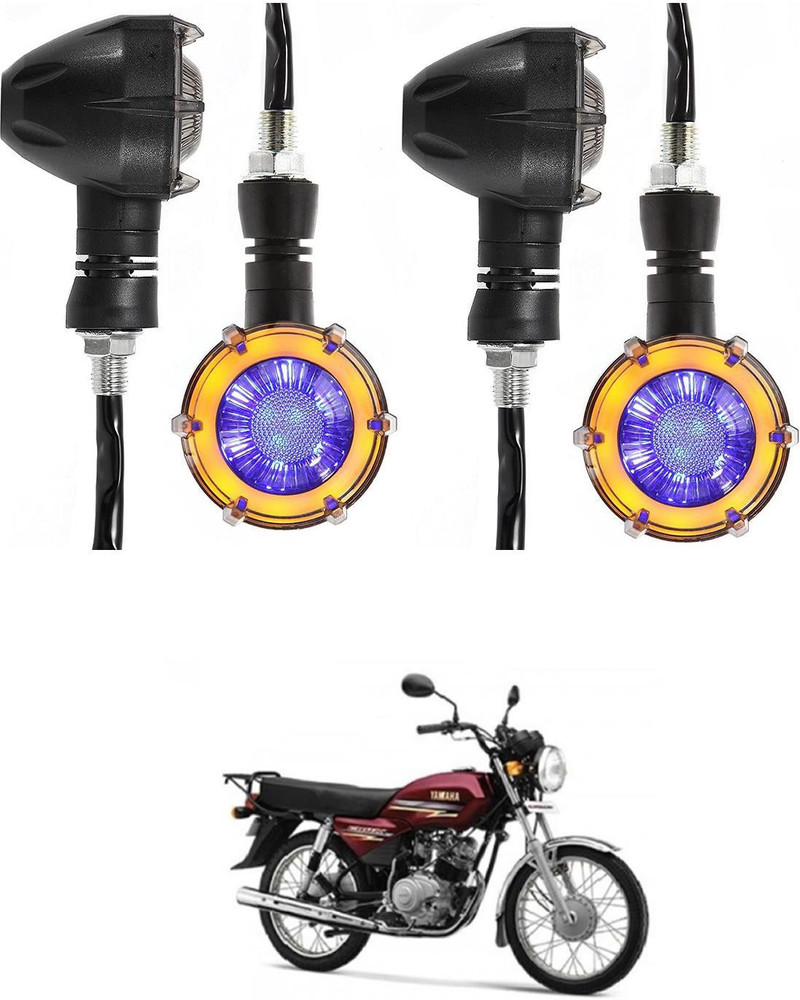 PRTEK Front Rear LED Indicator Light for Yamaha Crux Price in