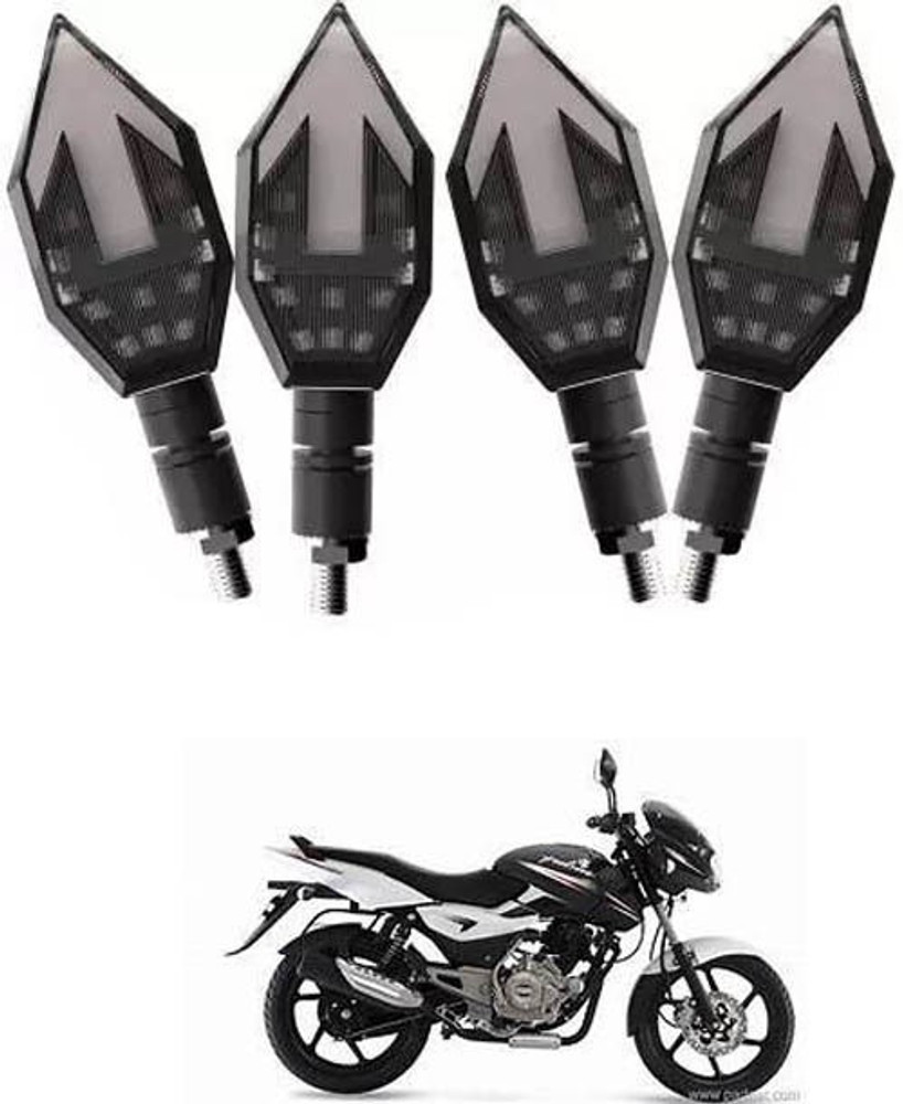 FKOK Front Rear Side LED Indicator Light for Bajaj Pulsar 150