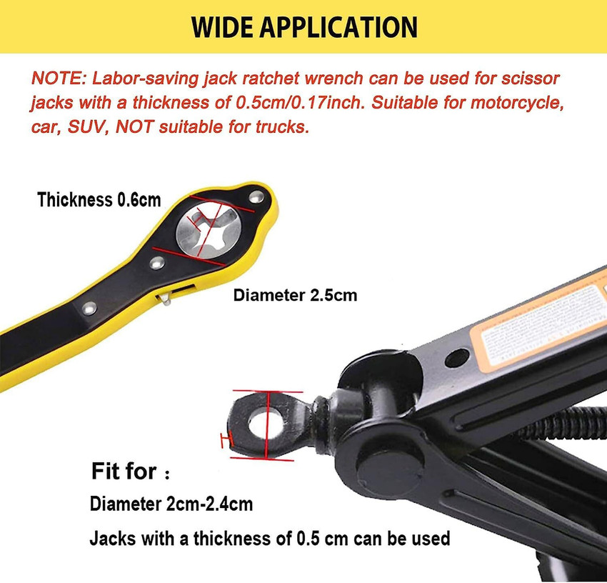 Universal tire jack deals