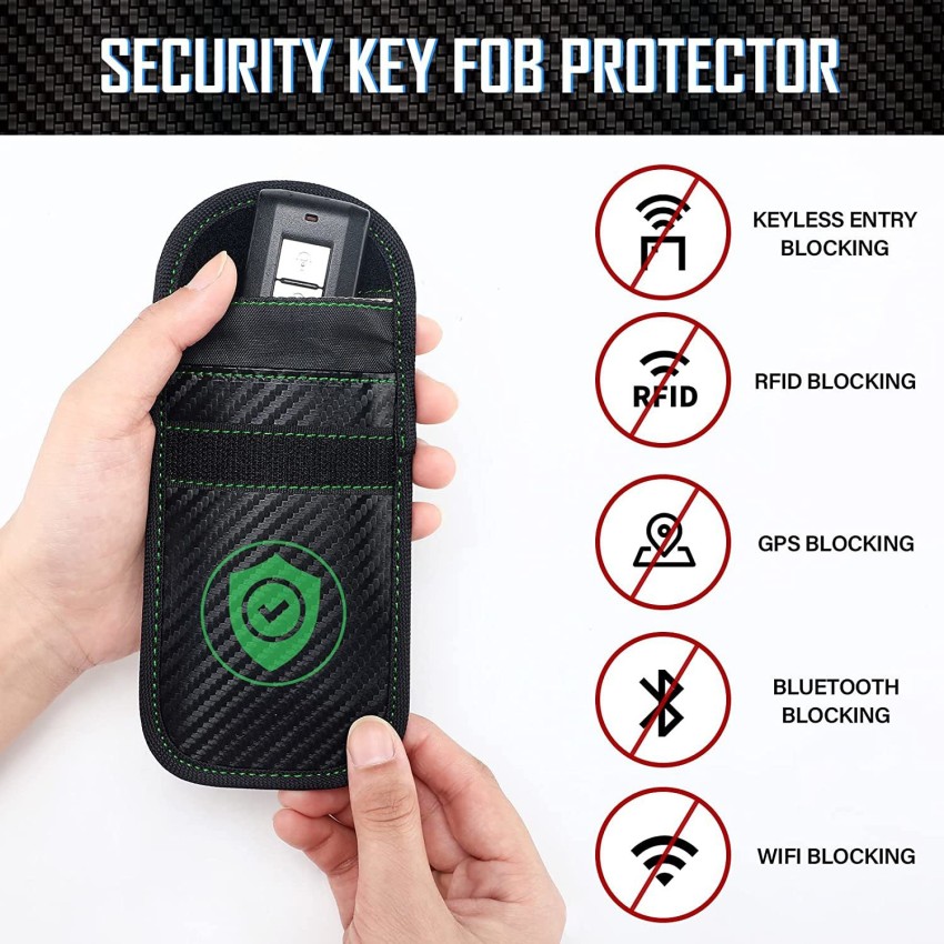 Key fob deals protection pouch