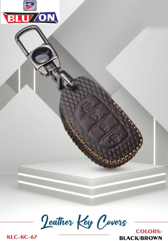 Leather key cover for shop creta