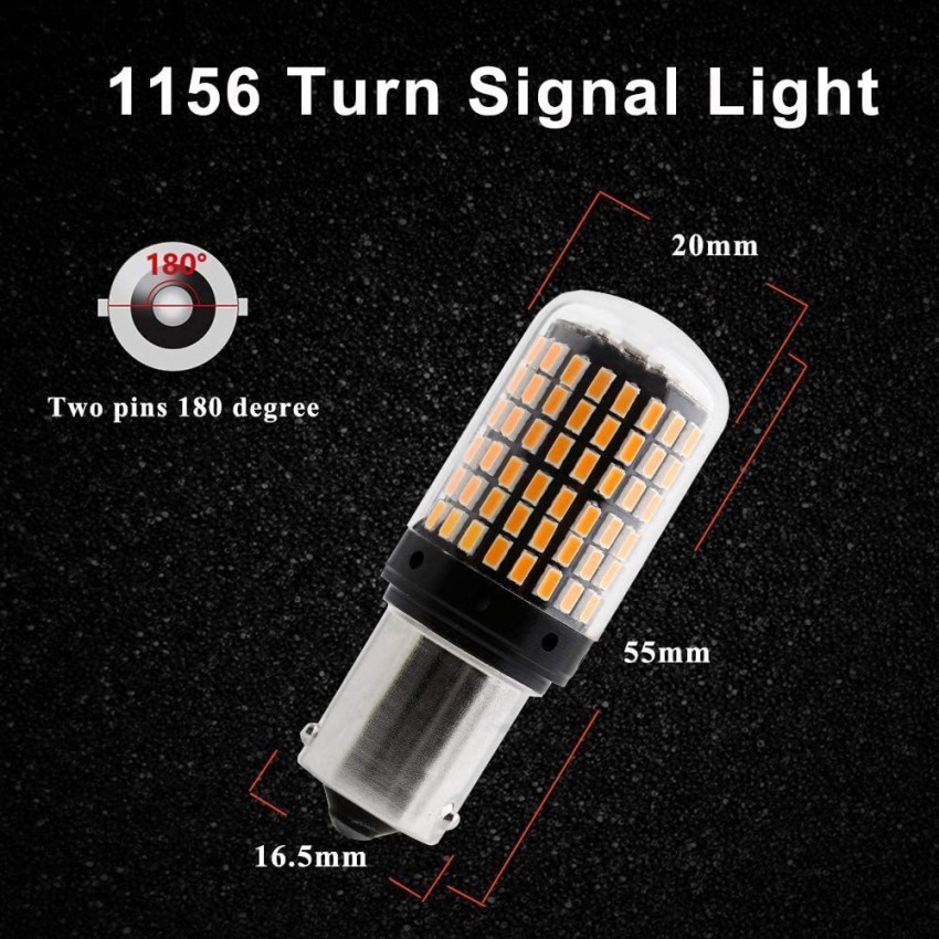 Automaze 1156 BA15S 180 Degree PY21W Led Turn Signal Bulb