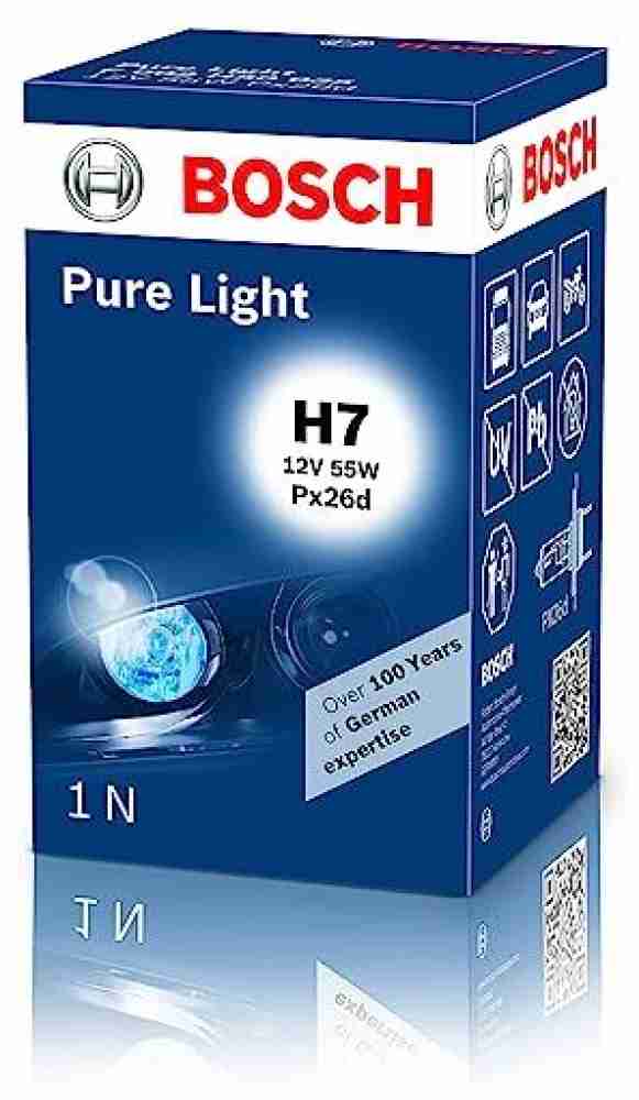 BOSCH F002H50035 H7 Halogen Headlight Bulb (12V, 55W) Set of 2